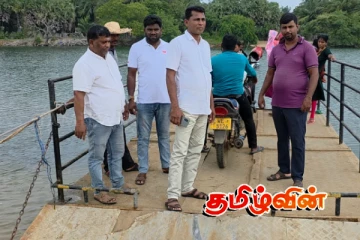 புன்னையடி இழுவைப் படகு சேவையின் அபாயம் குறித்து பிரதேச சபை அவசர விஜயம்!