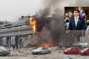 ரஷ்யாவின் மிருகத்தனமான தாக்குதல்! உங்கள் போராட்டம் எங்கள் போராட்டம் - உக்ரைனுக்காக கொந்தளித்த ட்ரூடோ