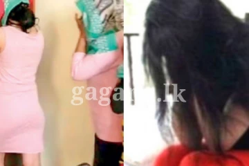 ගම්වාසීන් එකතු වී ගණිකා නිවාසයක් වටලයි - තරුණියන් දෙදෙනෙක් ඇතුළු තුනක් අත්අඩංගුවට.