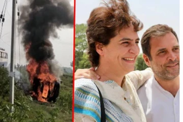 உ.பி. வன்முறை - தங்கையின் துணிச்சலை பாராட்டிய அண்ணன் ராகுல் காந்தி!