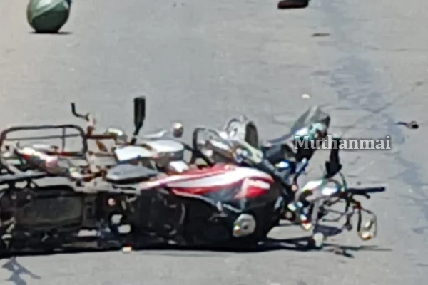 மூதூரில் விபத்து : ஒருவர் பலி | Tractor Bike Crash Kills One Man