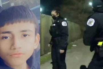 13 வயது சிறுவனை போலீசார்  சுட்டுக்கொல்லும் வீடியோ வைரல் - நாடு முழுவதும் கொந்தளிப்பு