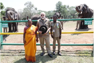 ‘Wildlife Photographer’ ஆக மாறிய பிரதமர் மோடி...பொம்மன் - பெள்ளியுடன் ஓர் சந்திப்பு