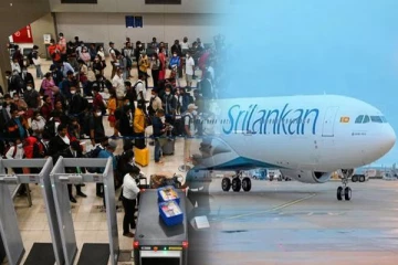 கட்டுநாயக்க விமான நிலையத்தில் நீண்ட நேரம் காத்திருந்த பயணிகள்