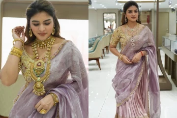 கழுத்து நிறைய நகை அணிந்து சீரியல் நடிகை ஷபானா எடுத்த போட்டோ ஷுட்