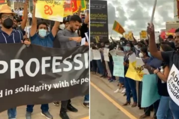 "..මල්ලි කොරෝනා, අයියා සුනාමි.." ගාලු මුවදොර පිටිය තවත් උණුසුම් වෙයි..! නවතම දර්ශන..(LIVE VIDEO)