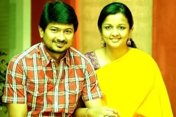 மாமன்னன் பட புகழ் நடிகர் உதயநிதி ஸ்டாலின், கிருத்திகாவின் அழகிய புகைப்படங்கள்