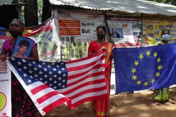 வவுனியாவில் காணாமல் ஆக்கப்பட்டோரின் உறவுகள் ஆர்ப்பாட்டம்