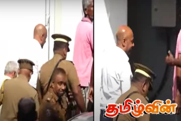 பலத்த பாதுகாப்புடன் நீதிமன்றத்திற்கு அழைத்து வரப்பட்ட துமிந்த