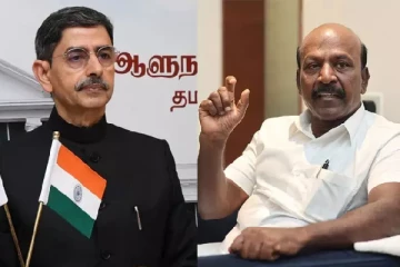 குழந்தையின் எதிர்கால விஷயம், தொடர்ந்து பேசினால் நன்றாக இருக்காது : ஆளுநருக்கு அமைச்சர் அட்வைஸ்