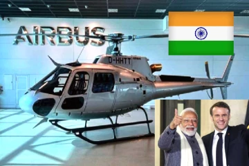 இந்தியாவின் முதல் தனியார் ஹெலிகாப்டர் அசெம்ப்ளி லைன்: திறந்து வைக்கும் பிரான்ஸ் ஜனாதிபதி