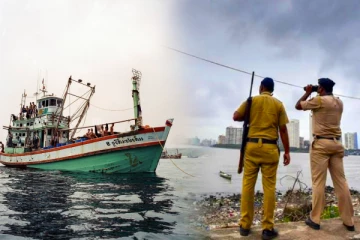 இலங்கை கடற்றொழிலாளர் படகு இந்தியாவில் தடுத்துவைப்பு