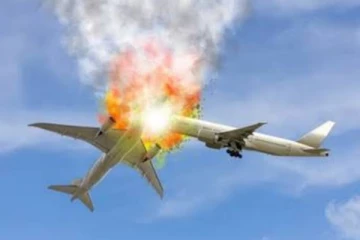 நடுவானில் நேருக்கு நேர் மோதிய விமானங்கள்! நால்வர் பலி