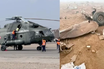 பெரு இராணுவ ஹெலிக்கொப்டர் விபத்தில் 15 பேர் பலி