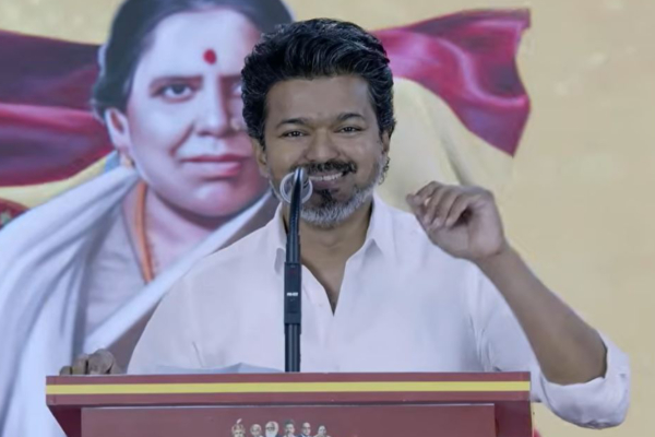 பவள விழா பாப்பா...! ஸ்டாலினை சீண்டிய தவெக தலைவர் விஜய் | Tvk Chief Actor Vijay Speech At Partys Anniversary