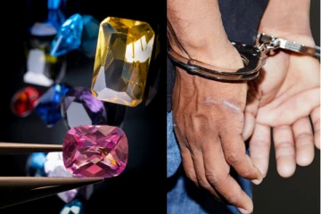 ஒரு கோடி மதிப்பிலான இரத்தின கற்களை வயிற்றுக்குள் கடத்தி வந்த இலங்கையர் கைது