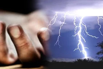 மின்னல் தாக்கி தங்கை உயிரிழப்பு; அண்ணன் மருத்துவமனையில்