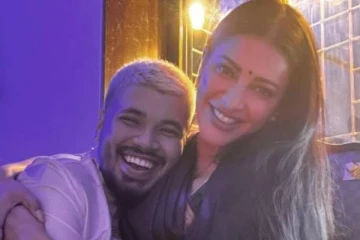 காதலர் பிறந்தநாளுக்கு சூப்பர் பதிவு போட்ட நடிகை ஸ்ருதிஹாசன்- அழகிய புகைப்படங்கள்