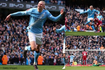 காலியிறுதியில் ஹாட்ரிக் கோல் அடித்த நட்சத்திர வீரர்! மான்செஸ்டர் மிரட்டல்..லிவர்பூல் படுதோல்வி