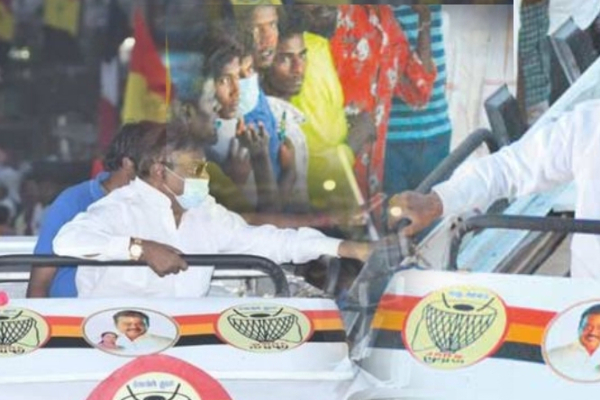 கும்மிடிப்பூண்டி பிரச்சாரத்தில் எதுவும் பேசாத விஜயகாந்த்! என்ன நடந்தது? | Gummidipoondi Vijaykanth Campaign Dmdk