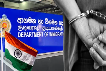 இலங்கை விசா விதிமுறைகளை மீறிய 21 இந்தியர்கள் கைது