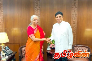 இலங்கை ஒரு ஆசிர்வதிக்கப்பட்ட நாடு: சஜித்திடம் கூறிய இந்திய நிதி அமைச்சர்