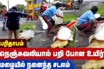 நெஞ்சு வலியால் பரிபோன உயிர் - மழையில் நனைந்த சடலம்