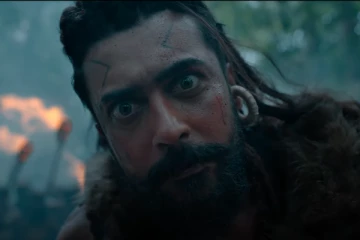 சூர்யாவின் மிரட்டலான லுக்கில் 'கங்குவா' பட Glimpse இதோ