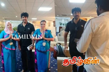 இலங்கையை வந்தடைந்த நடிகர் சிவகார்த்திகேயன்