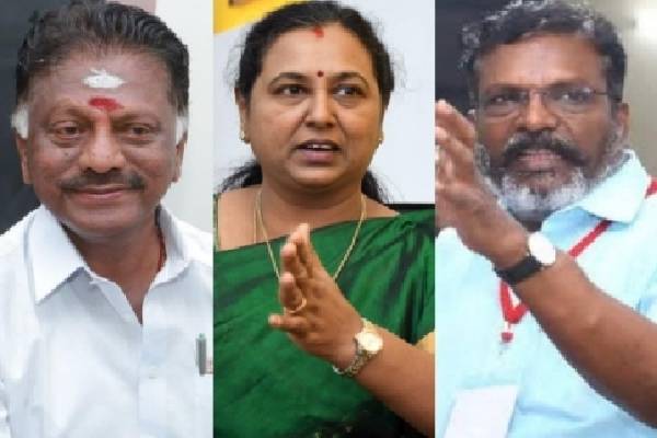 OPS - Premalatha vijayakanth - Thirumavalavan