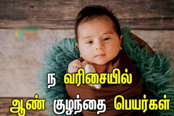 ஆண் குழந்தை பிறந்தாச்சு- ந வரிசையில் பெயர்களின் பட்டியல்