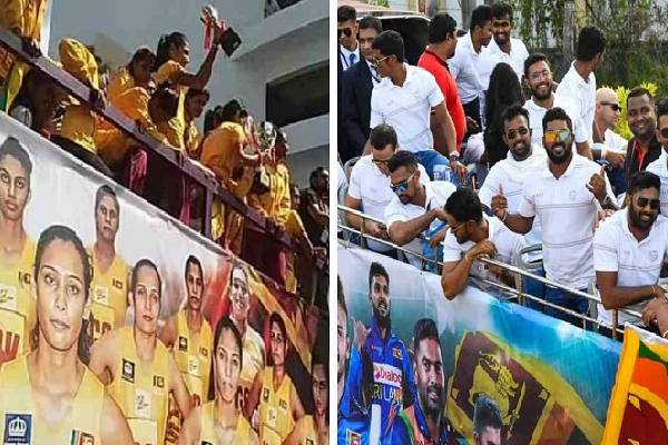 இலங்கைக்கு பெருமை சேர்த்த வீரர்களுக்கு பல மில்லியன் பணப்பரிசு | Donation To Slc Cancer Hospital
