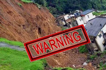 மழையுடனான காலநிலை : மண்­ச­ரிவு அபாய எச்­ச­ரிக்கை நீடிப்பு