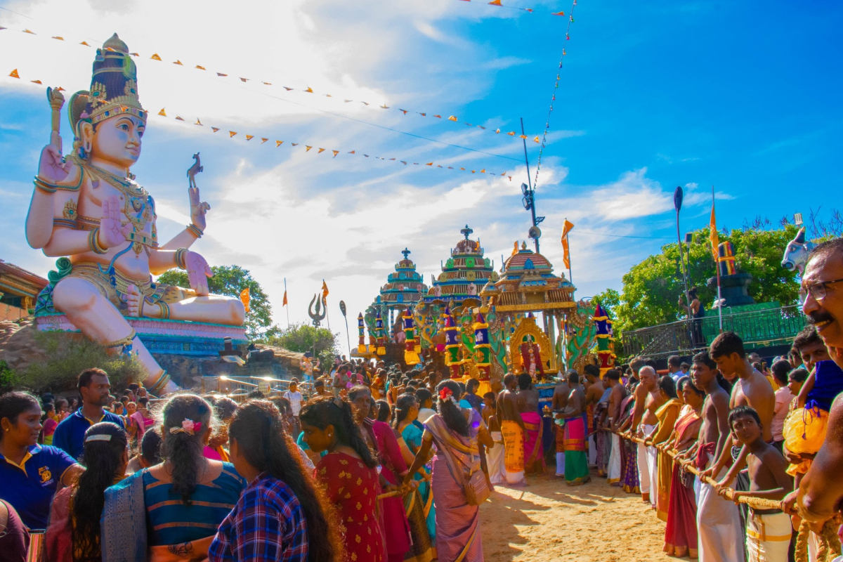 அரோகரா கோசங்கள் விண்ணதிர தேரேறி வந்தார் திருக்கோணேஸ்வர பெருமான் | Trincomalee Koneswaram Temple Chariot