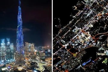 உலகின் உயரமான கட்டிடம் புர்ஜ் கலிஃபா: நாசா விஞ்ஞானி வெளியிட்ட புகைப்படம்