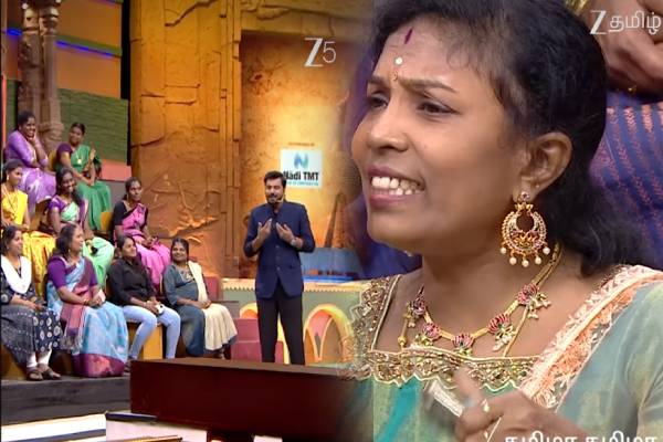 சின்ன மருமகளின் சேட்டையால் வீட்டை விட்டே போன மூத்த மருமகள்! வெளுத்து வாங்கிய தொகுப்பாளர் | Amizhatamizha Coming Sunday Promo Viral