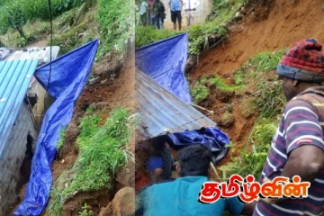 மஸ்கெலியாவில் மண்ணுக்குள் புதைந்து போன ஐவர் காயங்களுடன் மீட்பு