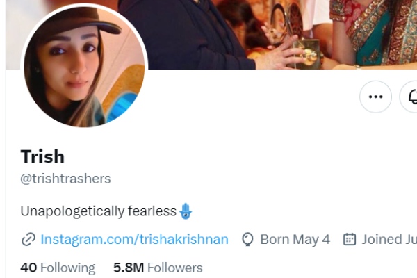 த்ரிஷா - ஜெயம் ரவிக்கு திடீரென ட்விட்டரில் ப்ளூ டிக் நீக்கம்! இது தான் காரணமா | Trisha Jayam Ravi Lose Twitter Blue Tick