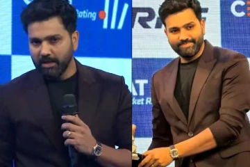 12 கிலோ குறைத்த ரோஹித் சர்மாவின் நியூ லுக்!! கைக்கடிகாரம் இத்தனை லட்சமா..