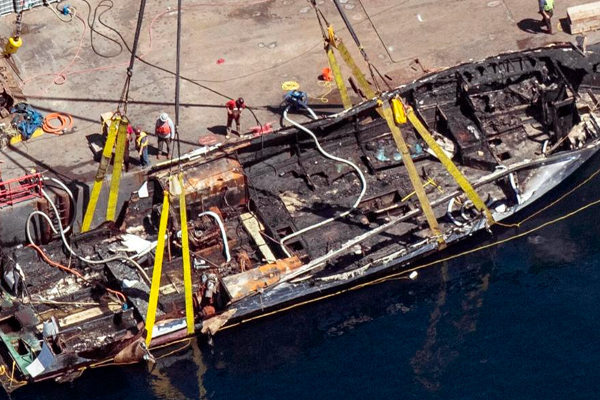 California boat accident