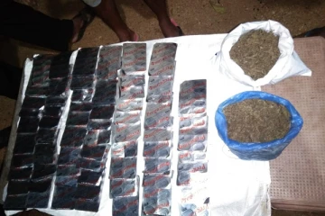 போதை மாத்திரைகள் மற்றும் கேரள கஞ்சாவுடன் இருவர் கைது