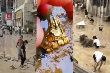 வெள்ளத்தில் அடித்து வந்த 20 கிலோ தங்கம் - மக்கள் வலைவீசி தேடிய நிலையில் நடந்தது இதுதான்!