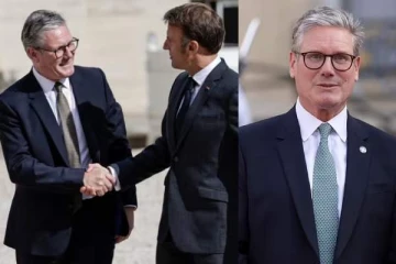 பாரிஸில் பிரெக்சிட் குறித்து பிரான்ஸ் ஜனாதிபதியுடன் பேசிய பிரதமர் ஸ்டார்மர்