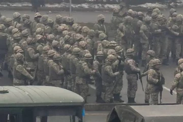 எரிவாயு விலை உயர்வு போராட்டம்.. பற்றி எரியும் கஜகஸ்தான்; விரைந்த ரஷ்யா படை!