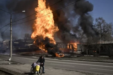 ரஷ்ய இராணுவத் தளமொன்றில் பாரிய தீ விபத்து!