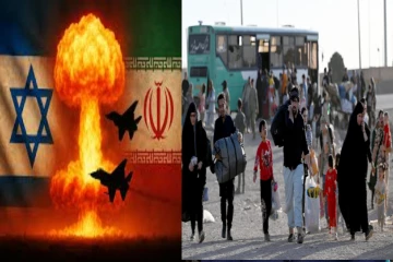 ஈரானிலிருந்து ஆப்கானுக்கு தப்பிச் செல்லும் மக்கள்