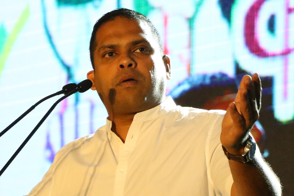 சஜித் தரப்புக்குள் காரசார மோதல்!! ஒருவர் வெளியேற்றம் | Harin Fernando Leaves Sjb