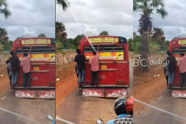 கிளிநொச்சியில் ஆபத்தான நிலையில் செயற்படும் அரச பேருந்துகள்! | Sltb Bus Overloaded With Passengers In Kilinochchi