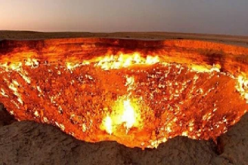 பாலைவனத்தில் 40 ஆண்டுகளாக எரிந்துகொண்டிருக்கும் தீ! குழப்பத்தில் நிலவியலாளர்கள்