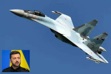 ரஷ்யாவின் மேம்பட்ட Su-35 போர் விமானத்தை சுட்டு வீழ்த்திய உக்ரைன்